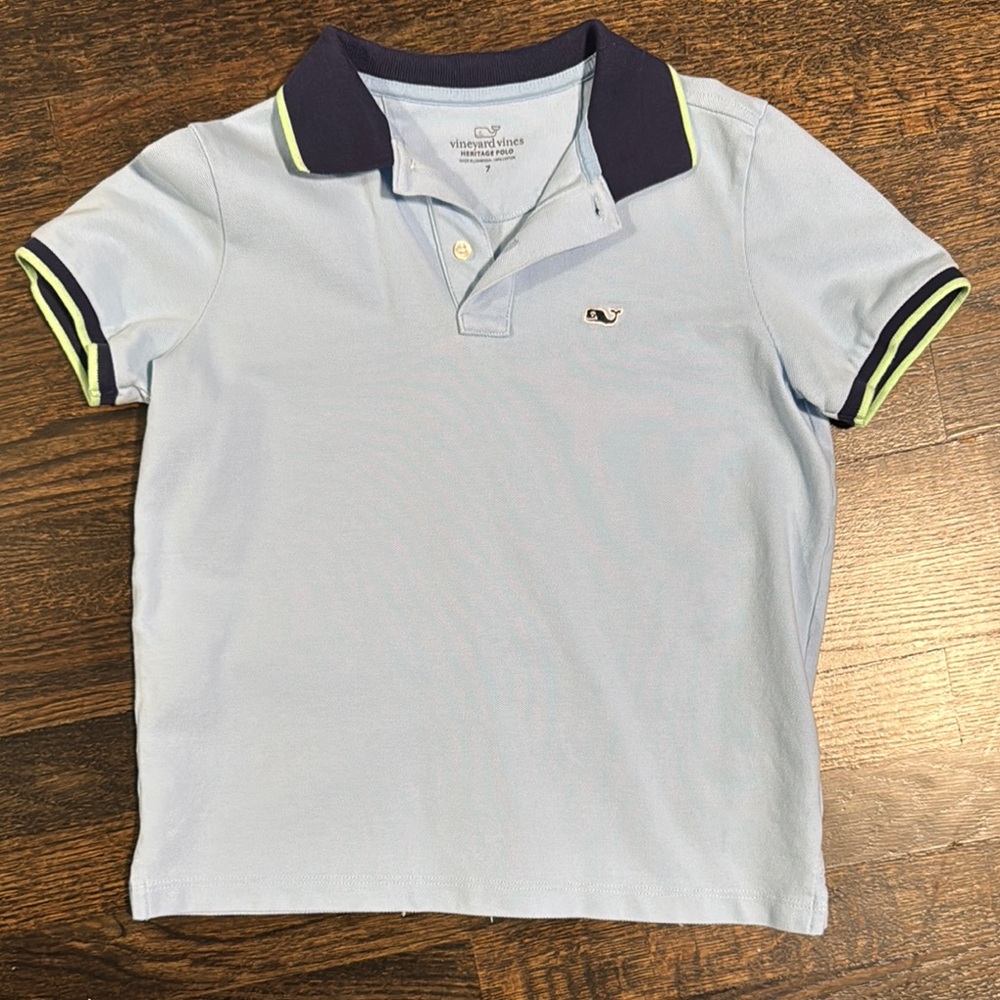 Vineyard Vines Blue Polo Shirt
